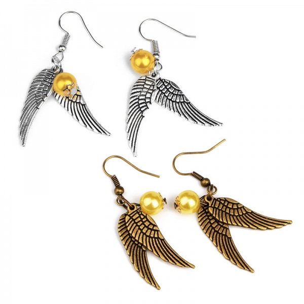 Harry Potter Golden Snitch Earrings